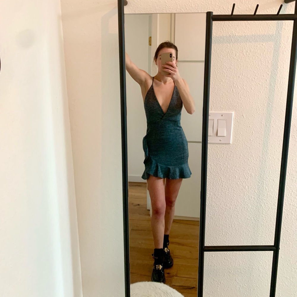 XS Blue Blush Dress